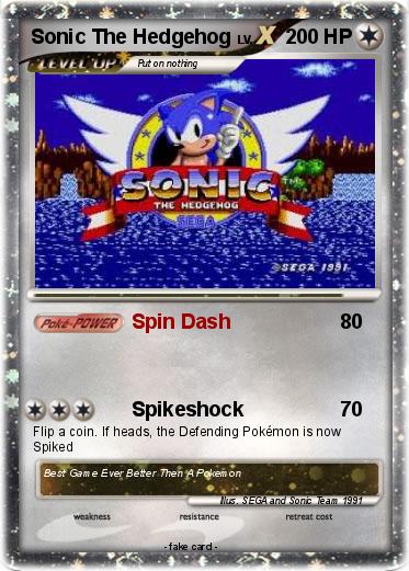 Pokemon Sonic The Hedgehog