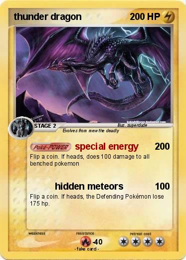 Pokemon thunder dragon
