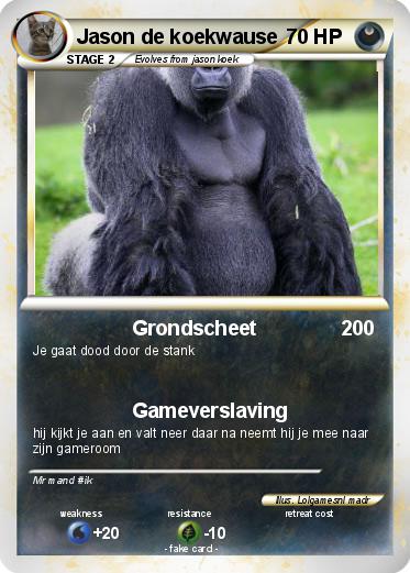 Pokemon Jason de koekwause