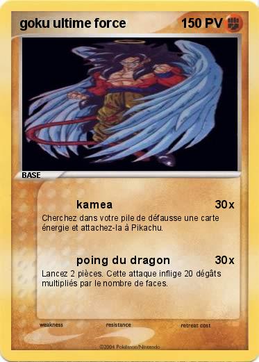 Pokemon goku ultime force