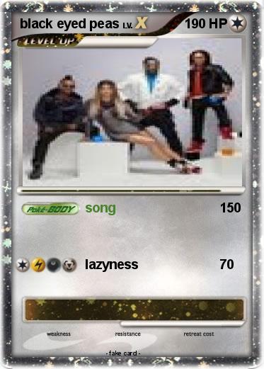 Pokemon black eyed peas