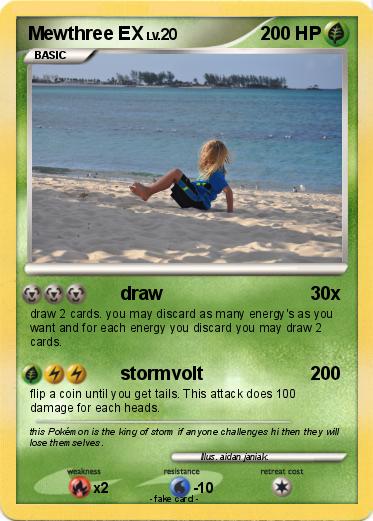 Pokemon Mewthree EX
