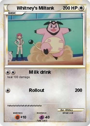 Pokemon Whitney's Miltank