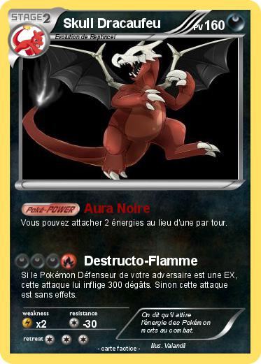 Pokemon Skull Dracaufeu