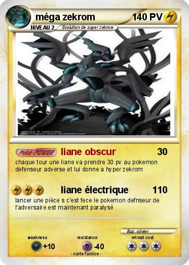 Pokemon méga zekrom