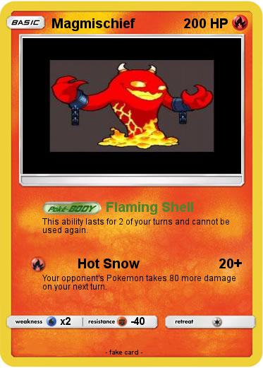 Pokemon Magmischief