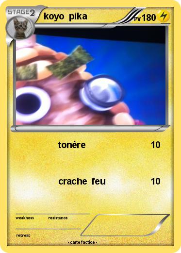 Pokemon koyo  pika