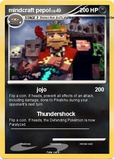 Pokemon mindcraft pepol