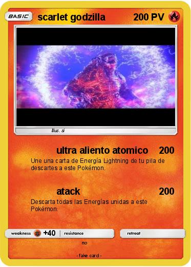 Pokemon scarlet godzilla