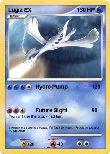 Pokemon Lugia EX