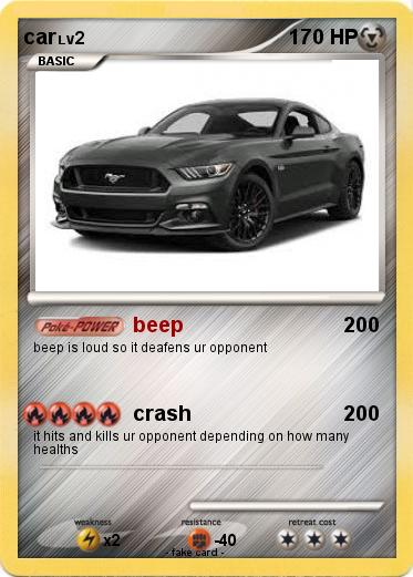 Pokemon car