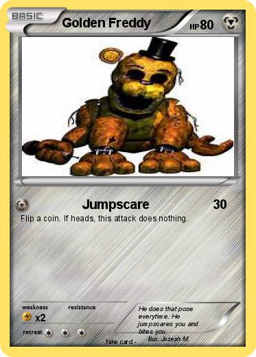 Pokemon Golden Freddy