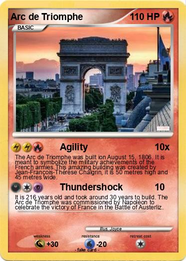 Pokemon Arc de Triomphe