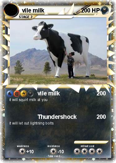 Pokemon vile milk