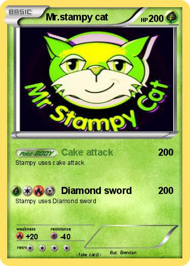 Pokemon Mr.stampy cat
