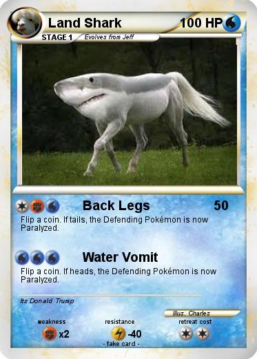 Pokemon Land Shark