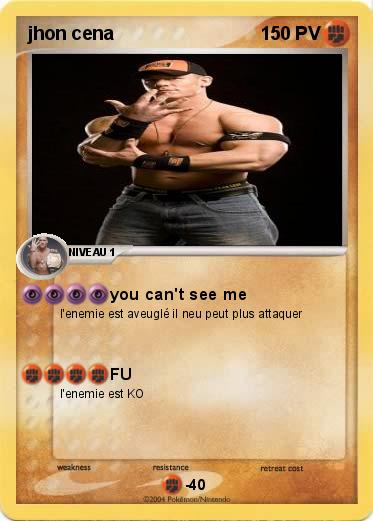 Pokemon jhon cena