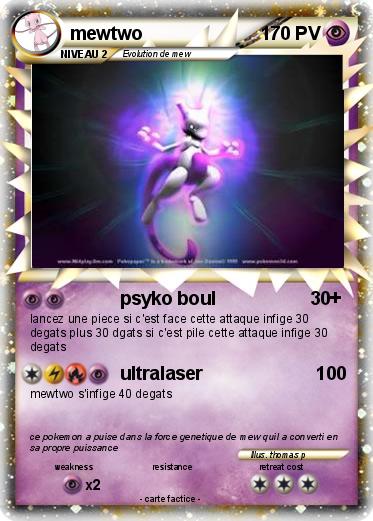 Pokemon mewtwo