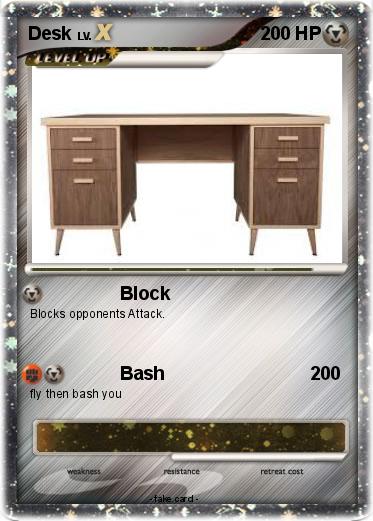 Pokemon Desk