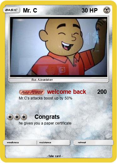 Pokemon Mr. C