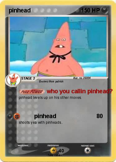 Pokemon pinhead