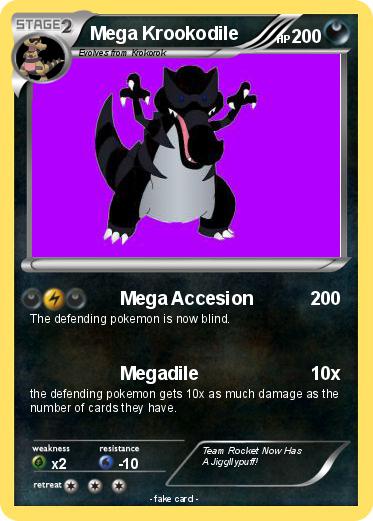 Pokemon Mega Krookodile