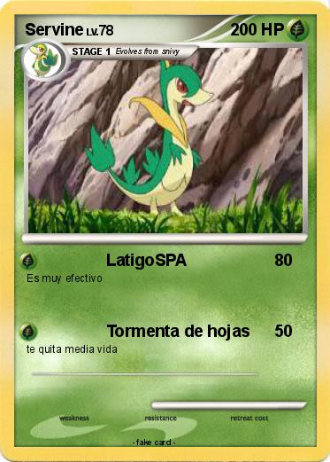 Pokemon Servine