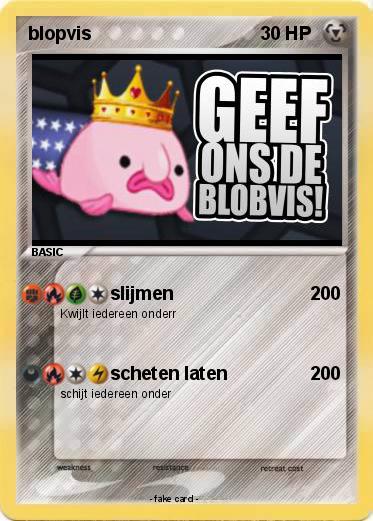 Pokemon blopvis