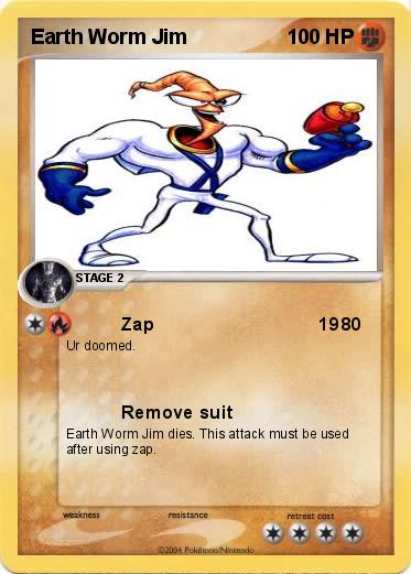 Pokemon Earth Worm Jim