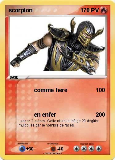 Pokemon scorpion