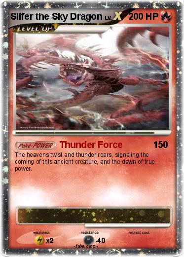 Pokemon Slifer the Sky Dragon