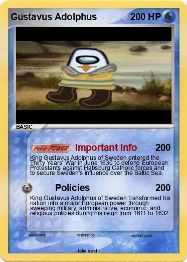 Pokemon Gustavus Adolphus