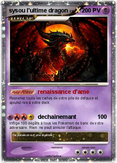 Pokemon sysou l'ultime dragon