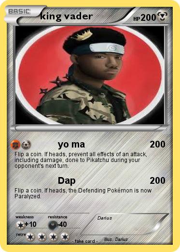 Pokemon king vader