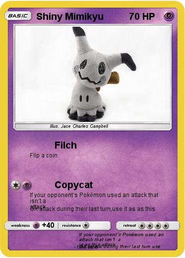 Pokemon Shiny Mimikyu