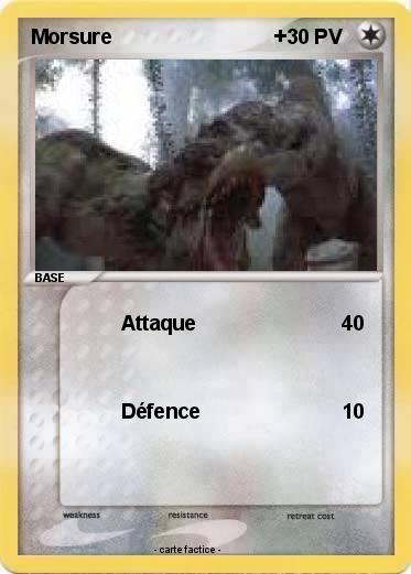 Pokemon Morsure                             +