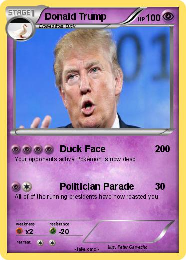 Pokemon Donald Trump