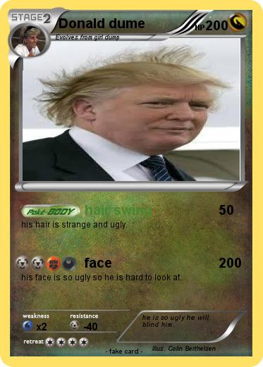 Pokemon Donald dume