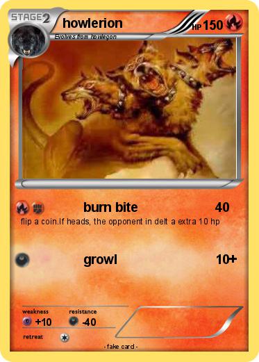 Pokemon howlerion