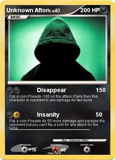 Pokemon Unknown Afton