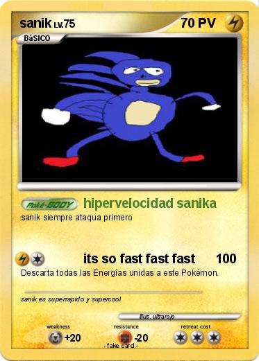 Pokemon sanik