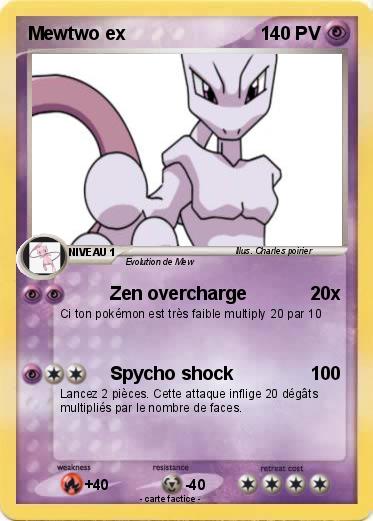 Pokemon Mewtwo ex