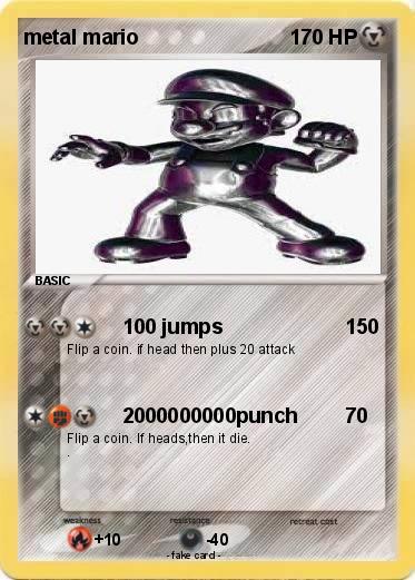 Pokemon metal mario