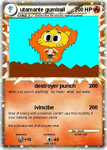 Pokemon utamante gumball
