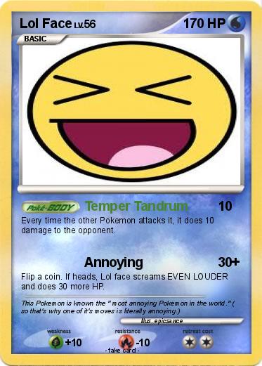 Pokemon Lol Face