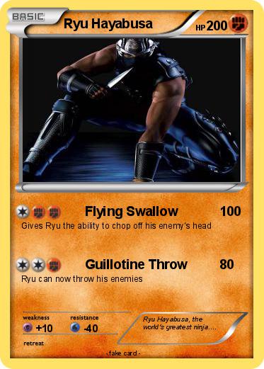Pokemon Ryu Hayabusa