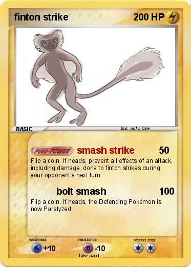 Pokemon finton strike