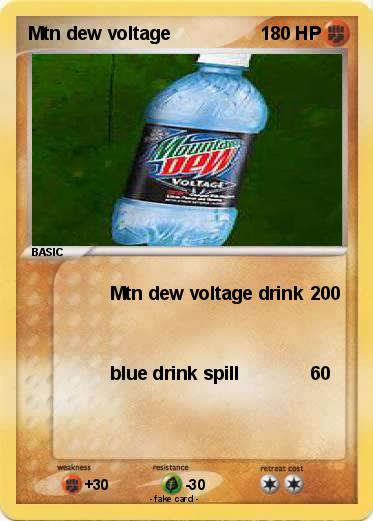 Pokemon Mtn dew voltage
