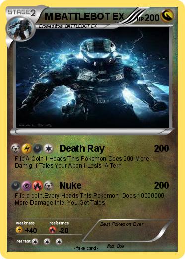 Pokemon M BATTLEBOT EX