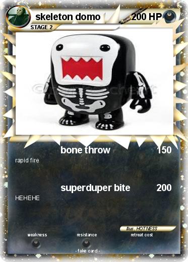 Pokemon skeleton domo